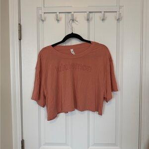 Lululemon All Yours Cropped Graphic T-Shirt